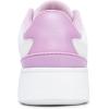 imageNautica Girls Fashion Shoe  LaceUp LowTop Tennis Sneakers for Big Kids Little Kids ampamp Toddlers Regular HeelPlatform SoleWhite Pinkfuana