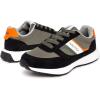 imageNautica Kids Boys Casual LaceUp Fashion Sneakers Oxford Comfortable Walking Shoe Big Kid  Little Kid  ToddlerBlack Olive