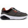 imageNautica Kids Boys Casual LaceUp Fashion Sneakers Oxford Comfortable Walking Shoe Big Kid  Little Kid  ToddlerGrey Black Orange