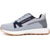 imageNautica Kids Boys Casual LaceUp Fashion Sneakers Oxford Comfortable Walking Shoe Big Kid  Little Kid  ToddlerGrey Navy