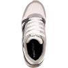 imageNautica Kids Boys Casual LaceUp Fashion Sneakers Oxford Comfortable Walking Shoe Big Kid  Little Kid  ToddlerWhite Grey