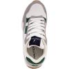 imageNautica Kids Boys Casual LaceUp Fashion Sneakers Oxford Comfortable Walking Shoe Big Kid  Little Kid  ToddlerWhite Grey Green