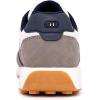 imageNautica Kids Boys Casual LaceUp Fashion Sneakers Oxford Comfortable Walking Shoe Big Kid  Little Kid  ToddlerWhite Grey Navy