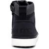 imageNautica Kids High Top Basketball Sneakers  ToddlerLittle Kid Fashion Boots Comfortable Athletic Walking Shoes for Boys and GirlsBlack Grey Ivorymurray