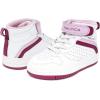 imageNautica Kids High Top Basketball Sneakers  ToddlerLittle Kid Fashion Boots Comfortable Athletic Walking Shoes for Boys and GirlsWhite Berry Pink