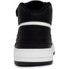imageNautica Kids High Top Basketball Sneakers  ToddlerLittle Kid Fashion Boots Comfortable Athletic Walking Shoes for Boys and GirlsWhite Black