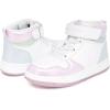 imageNautica Kids High Top Basketball Sneakers  ToddlerLittle Kid Fashion Boots Comfortable Athletic Walking Shoes for Boys and GirlsWhite Multioakford