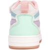 imageNautica Kids High Top Basketball Sneakers  ToddlerLittle Kid Fashion Boots Comfortable Athletic Walking Shoes for Boys and GirlsWhite Pink Purple