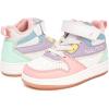 imageNautica Kids High Top Basketball Sneakers  ToddlerLittle Kid Fashion Boots Comfortable Athletic Walking Shoes for Boys and GirlsWhite Pink Purple