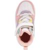 imageNautica Kids High Top Basketball Sneakers  ToddlerLittle Kid Fashion Boots Comfortable Athletic Walking Shoes for Boys and GirlsWhite Pink Purple