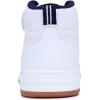 imageNautica Kids High Top Basketball Sneakers  ToddlerLittle Kid Fashion Boots Comfortable Athletic Walking Shoes for Boys and GirlsWhite Smoothoakford