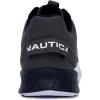 imageNautica Kids Running Sneakers  Comfortable Shoes for Boys and Girls  Sizes for Big ampamp Little Kids LaceUpBungee ManalapinGrey Navymanalapin