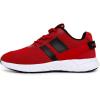 imageNautica Kids Running Sneakers  Comfortable Shoes for Boys and Girls  Sizes for Big ampamp Little Kids LaceUpBungee ManalapinRed Black