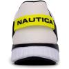imageNautica Kids Running Sneakers  Comfortable Shoes for Boys and Girls  Sizes for Big ampamp Little Kids LaceUpBungee ManalapinWhite Black
