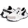 imageNautica Kids Running Sneakers  Comfortable Shoes for Boys and Girls  Sizes for Big ampamp Little Kids LaceUpBungee ManalapinWhite Blackmikyle