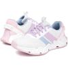 imageNautica Kids Running Sneakers  Comfortable Shoes for Boys and Girls  Sizes for Big ampamp Little Kids LaceUpBungee ManalapinWhite Pink Lilac
