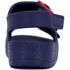 imageNautica Kids Toddler Open Toe Sandal 2 Buckle Straps EVA Comfort Slide Outdoor Back Strap Casual Sandals Float Boat Boy  GirlToddlerLittle KidNavy Red