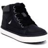 imageNautica Kids High Top Basketball Sneakers  ToddlerLittle Kid Fashion Boots Comfortable Athletic Walking Shoes for Boys and GirlsBlack Grey Ivorymurray