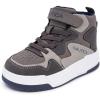 imageNautica Kids High Top Basketball Sneakers  ToddlerLittle Kid Fashion Boots Comfortable Athletic Walking Shoes for Boys and GirlsGrey Navy