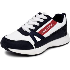 imageNautica Kids Boys Casual LaceUp Fashion Sneakers Oxford Comfortable Walking Shoe Big Kid  Little Kid  ToddlerJavonamericana