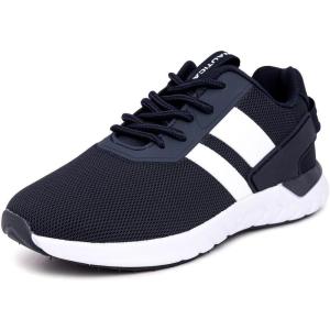 imageNautica Kids Running Sneakers  Comfortable Shoes for Boys and Girls  Sizes for Big ampamp Little Kids LaceUpBungee ManalapinNavymanalapin