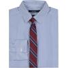 imageNautica Boys Long Sleeve ButtonDown Collared Dress Shirt with TieBlue Stripe