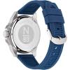 imageNautica Mens Blue Wheat PU Fiber Strap Watch Model NAPTBS401