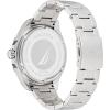 imageNautica Mens NAPCWS301 Clearwater Beach Recycled 85 Stainless Steel Bracelet Watch