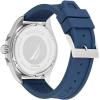 imageNautica Mens NAPCWS304 Clearwater Beach Blue Silicone Strap Watch