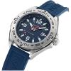 imageNautica Mens NAPCWS304 Clearwater Beach Blue Silicone Strap Watch