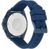 imageNautica Mens NAPTCS303 Tin Can Bay Blue Silicone Strap Watch