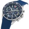 imageNautica Mens NAPWPS302 Westport Blue Silicone Strap Watch