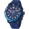imageNautica Glenrock Lagoon Blue Silicone Strap Watch Model NAPGLAS35