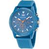 imageNautica Mens Light Blue Wheat PU Fiber Strap Watch Model NAPNOS4S1