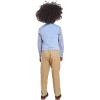 imageNautica Baby Boys 4Piece Suit Set with Dress Shirt Vest Pants and TieFlag Blue