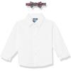 imageNautica Baby Boys 4Piece Suit Set with Dress Shirt Vest Pants and TieRoasted Rouge