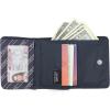 imageNautica Rowers End Small Wallet for Women RFID Blocking Slim Credit Card Holder with Zipper Coin Pocket Bifold Compact Wallet with ID Window in AmericanaIndigoBone