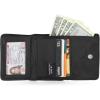 imageNautica Rowers End Small Wallet for Women RFID Blocking Slim Credit Card Holder with Zipper Coin Pocket Bifold Compact Wallet with ID Window in AmericanaBlack