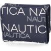 imageNautica Rowers End Small Wallet for Women RFID Blocking Slim Credit Card Holder with Zipper Coin Pocket Bifold Compact Wallet with ID Window in AmericanaWave Dreamer IndigoChalk