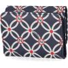 imageNautica Rowers End Small Wallet for Women RFID Blocking Slim Credit Card Holder with Zipper Coin Pocket Bifold Compact Wallet with ID Window in AmericanaAmericana
