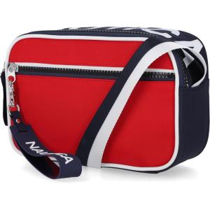 imageNautica Womens High Seas Camera CrossbodyBilateral Red