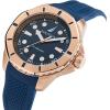 imageNautica Mens NAPKMS306 KOH May Bay Blue Silicone Strap Watch