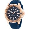 imageNautica Mens NAPKMS306 KOH May Bay Blue Silicone Strap Watch