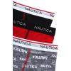 imageNautica Boys Stretch Performance Boxer Briefs 36 Pack  Breathable Underwear for Boys 618Block LogoBarbados CherryBlack3pk