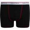 imageNautica Boys Stretch Performance Boxer Briefs 36 Pack  Breathable Underwear for Boys 618Block LogoBarbados CherryBlack3pk