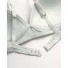 imageNautica Girls Training Bra  2 Pack3 Pack ACup Ribbed Molded Starter Bras for Teens with Adjustable Strap Sizes 30A36ALight Bleach HeatherWhiteMedium Grey Heather 3pk Molded