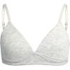 imageNautica Girls Training Bra  2 Pack3 Pack ACup Ribbed Molded Starter Bras for Teens with Adjustable Strap Sizes 30A36ALight Bleach HeatherWhiteMedium Grey Heather 3pk Molded
