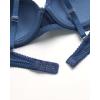 imageNautica Girls Training Bra  2 Pack3 Pack ACup Ribbed Molded Starter Bras for Teens with Adjustable Strap Sizes 30A36AMedium Grey HeatherVintage Indigo 2pk Molded Rib