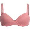 imageNautica Girls Training Bra  2 Pack3 Pack ACup Ribbed Molded Starter Bras for Teens with Adjustable Strap Sizes 30A36APink HeatherLight Grey Heather 2pk Molded Rib