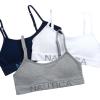 imageNautica Girls Training Bra  3 Pack6 Pack Seamless Cami Bralette  Bra for Girls Removable Pads SXLNocturnal NavyWhiteLight Grey Heather3pk